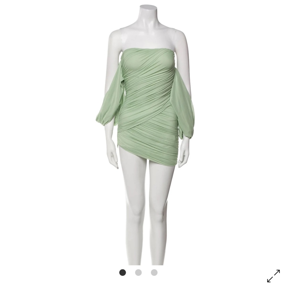 NWT SER.O.YA Light Green Long Sleeve Dress - Size Small
